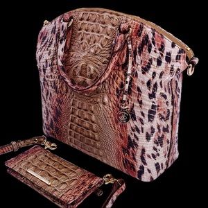 🎉HP🎉 BRAHMIN PROWL OMBRE LG DUXBURY & ADY WALLET